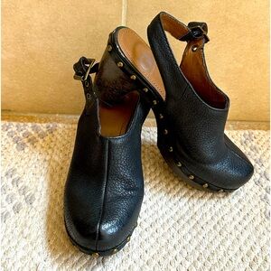 Gianni Bini clogs 6M black leather